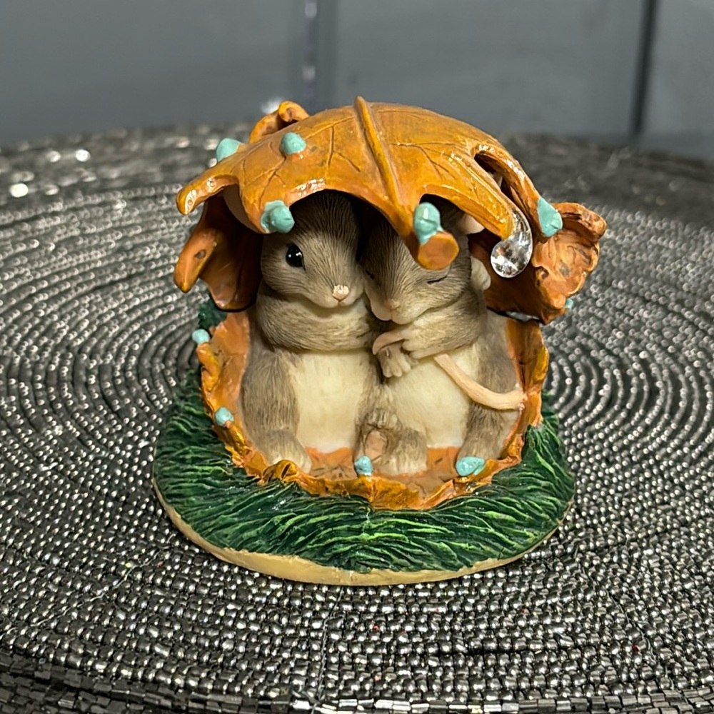 Vintage Fritz and Floyd Charming Tails We’ll Weather The Storm Together Fig